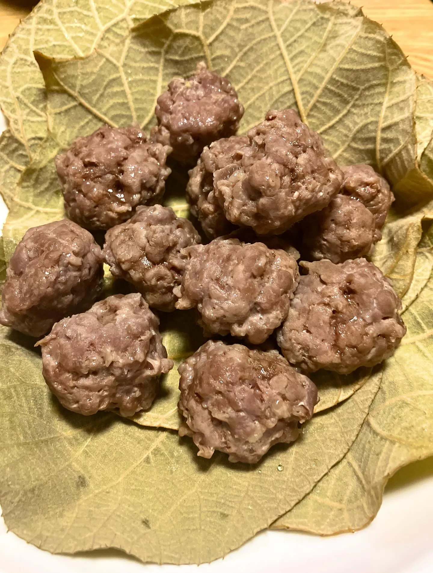 キウィの葉の料理（続き）🥝✨