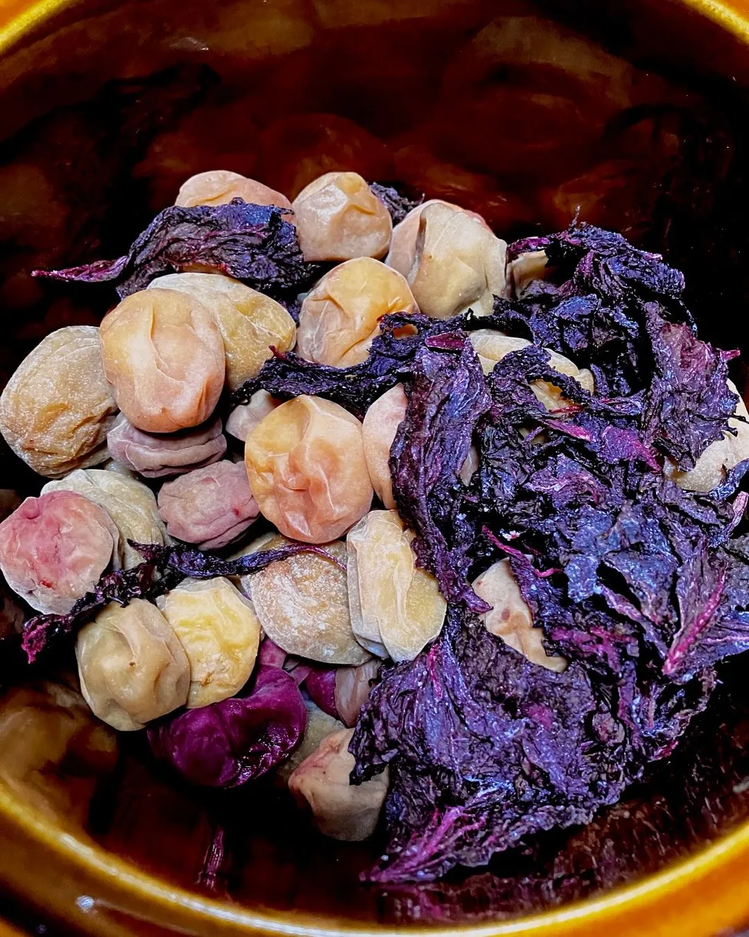 昨日、上の子が、梅干しを作ってくれました🌸