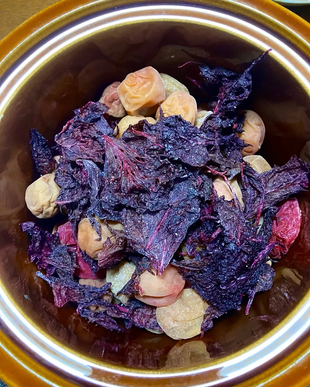 昨日、上の子が、梅干しを作ってくれました🌸